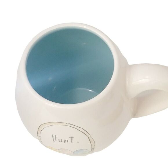 RAE DUNN by Magenta Artisan Collection Easter Egg "HUNT" Coffee Mug Cup 16oz. - Picture 5 of 7